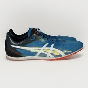 ASICS‎ COSMORACER MD Track & Field Spikes Blue White G603Y Men's US 12 M0200